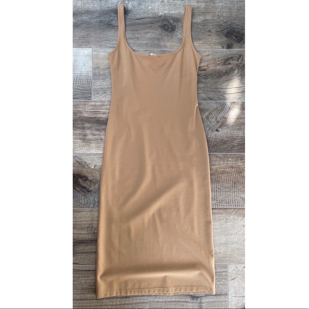 Maryam Nassir Zadeh Salma Dress in Camel